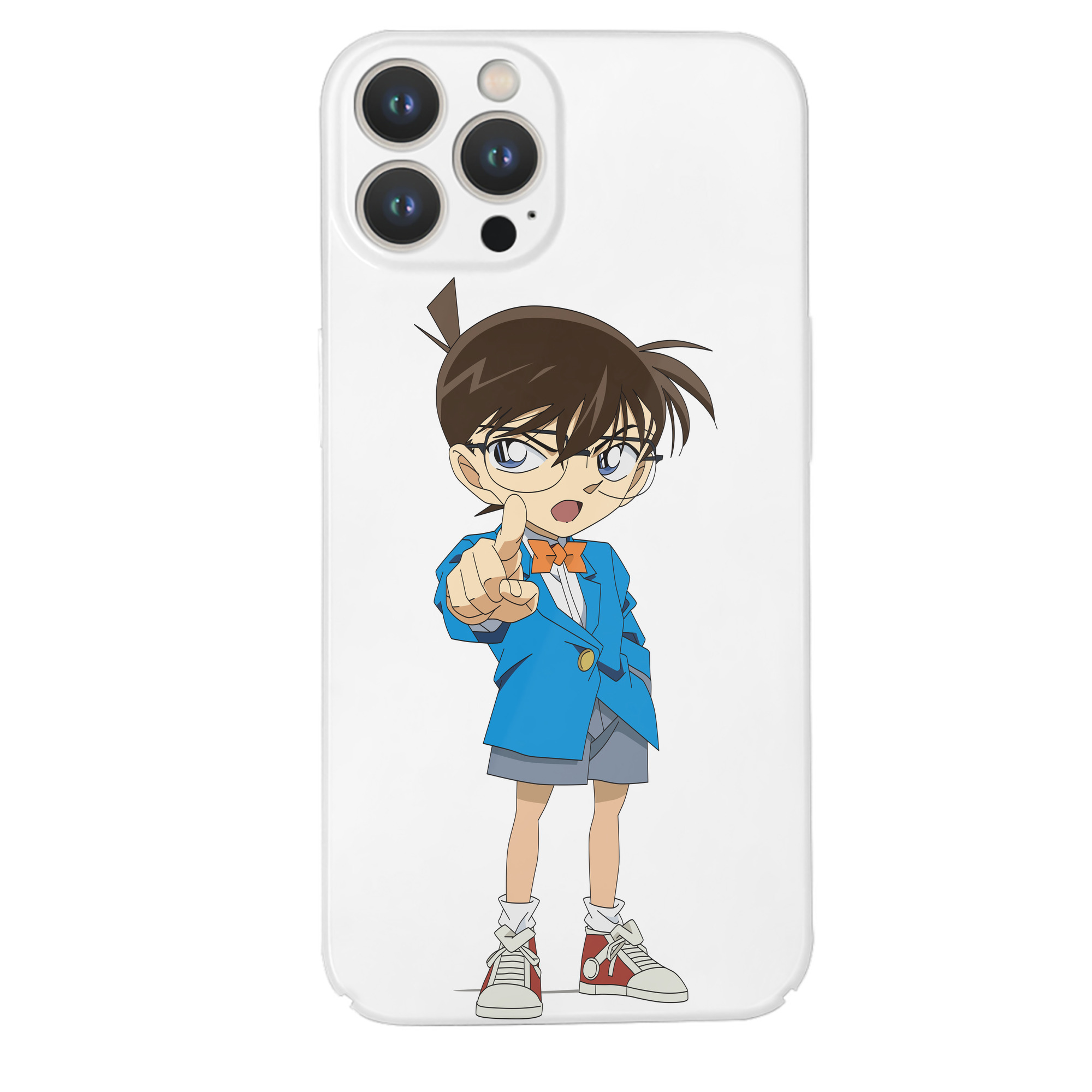 （画像用） 名探偵コナン 江戸川 コナン Detective Conan Conan Edogawa 【iPhone 14シリーズ対応】ハードケース